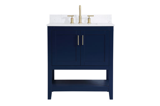 Elegant Lighting - VF16030BL-BS - Bathroom Vanity Set - Aubrey - Blue