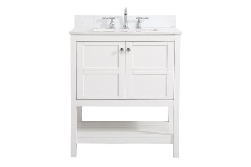Elegant Lighting - VF16430WH-BS - Bathroom Vanity Set - Theo - White