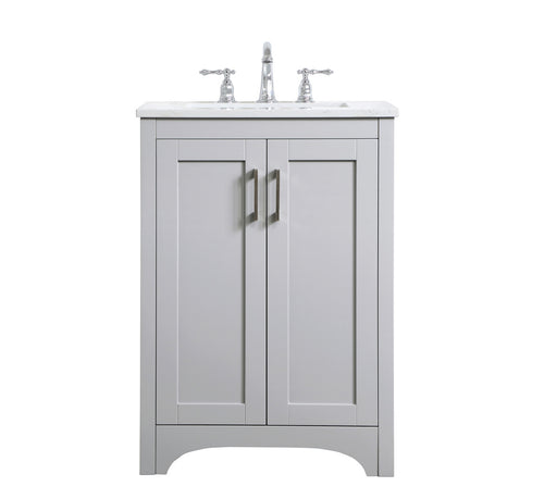 Elegant Lighting - VF17024GR - Single Bathroom Vanity - Moore - Grey