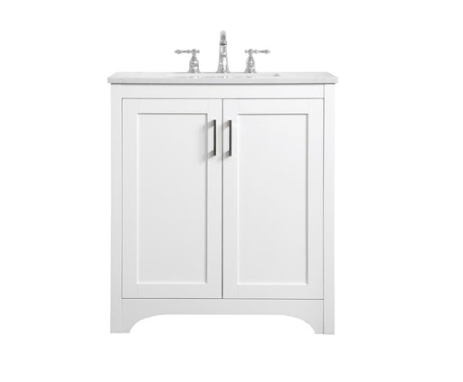 Elegant Lighting - VF17030WH - Single Bathroom Vanity - Moore - White