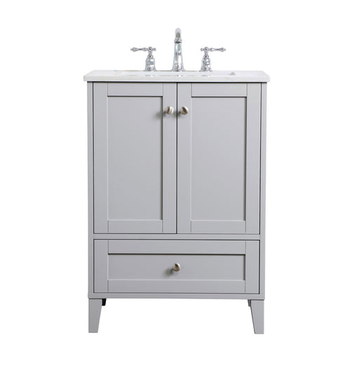 Elegant Lighting - VF18024GR - Single Bathroom Vanity - Sommerville - Grey
