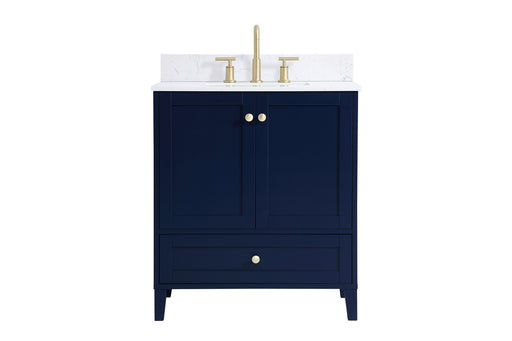 Elegant Lighting - VF18030BL-BS - Bathroom Vanity Set - Sommerville - Blue