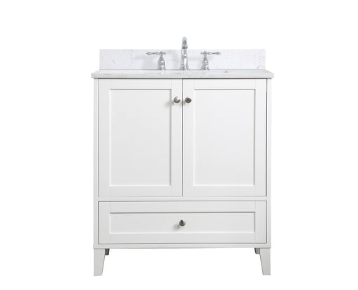 Elegant Lighting - VF18030WH-BS - Bathroom Vanity Set - Sommerville - White