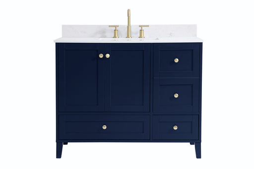 Elegant Lighting - VF18042BL-BS - Bathroom Vanity Set - Sommerville - Blue