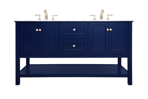 Elegant Lighting - VF27060DBL - Bathroom Vanity Set - Metropolis - Blue