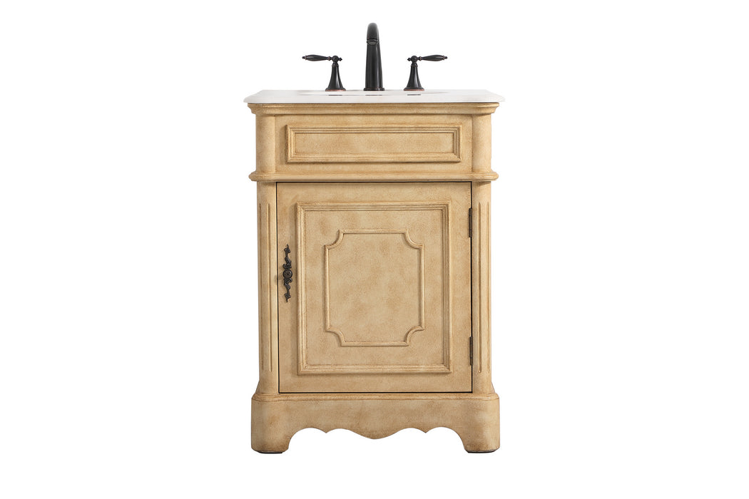 Elegant Lighting - VF30424AB - Bathroom Vanity Set - Francis - Antique Beige