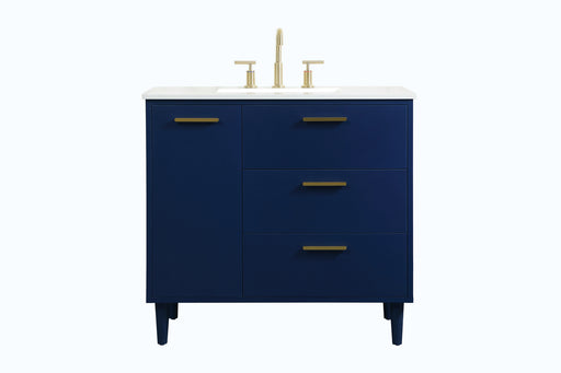 Elegant Lighting - VF47036MBL - Vanity Sink Set - Baldwin - Blue