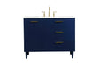 Elegant Lighting - VF47042MBL - Vanity Sink Set - Baldwin - Blue