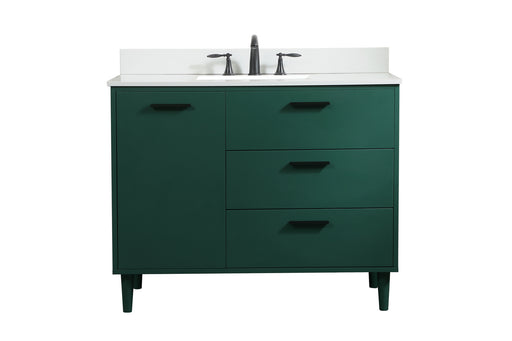 Elegant Lighting - VF47042MGN-BS - Vanity Sink Set - Baldwin - Green