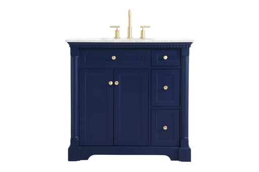 Elegant Lighting - VF53036BL - Bathroom Vanity Set - Clarence - Blue