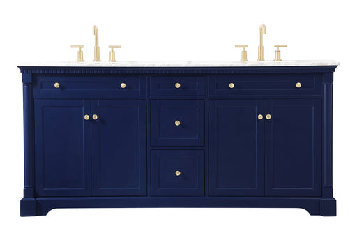 Elegant Lighting - VF53072DBL - Bathroom Vanity Set - Clarence - Blue