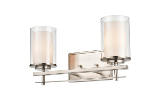 Millennium - 5502-BN - Two Light Wall Sconce - Huderson - Brushed Nickel