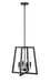 Millennium - 8144-MB - Four Light Pendant - Matte Black