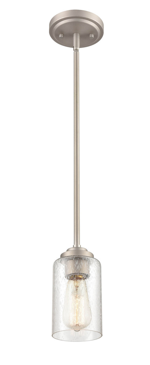 Millennium - 9601-SN - One Light Mini Pendant - Moven - Satin Nickel