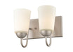 Millennium - 9812-SN - Two Light Vanity - Ivey Lake - Satin Nickel