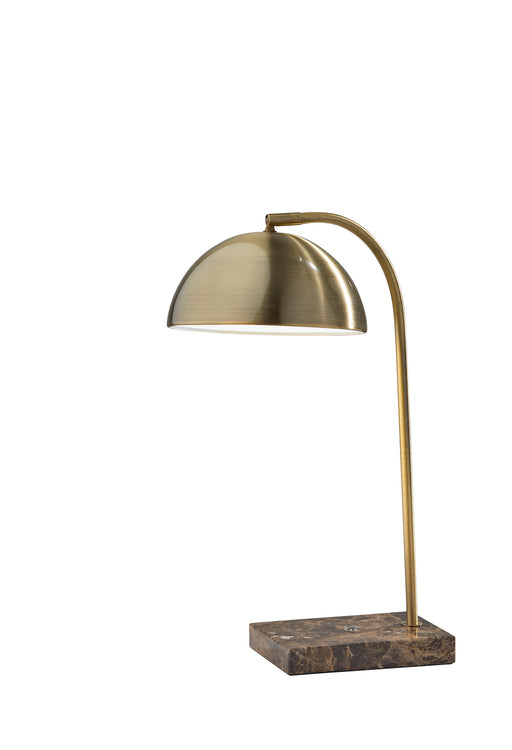 Adesso Home - 3478-21 - Desk Lamp - Paxton - Brown Marble