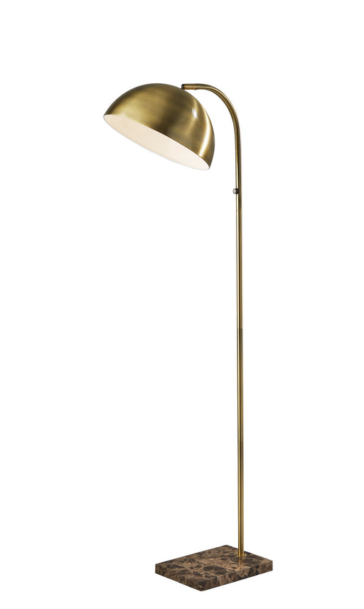 Adesso Home - 3479-21 - Floor Lamp - Paxton - Brown Marble