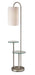 Adesso Home - 4008-22 - Floor Lamp - Leonard - Brushed Steel