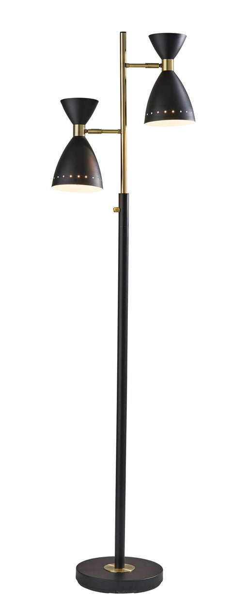 Adesso Home - 4285-01 - Two Light Tree Lamp - Oscar - Black