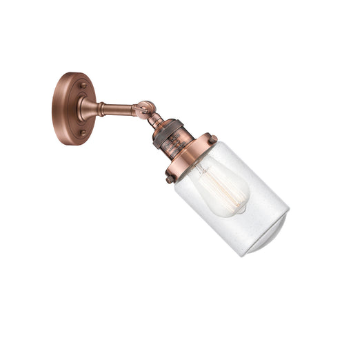 Innovations - 203-AC-G314 - One Light Wall Sconce - Franklin Restoration - Antique Copper