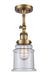 Innovations - 203-BB-G184-LED - LED Wall Sconce - Franklin Restoration - Brushed Brass
