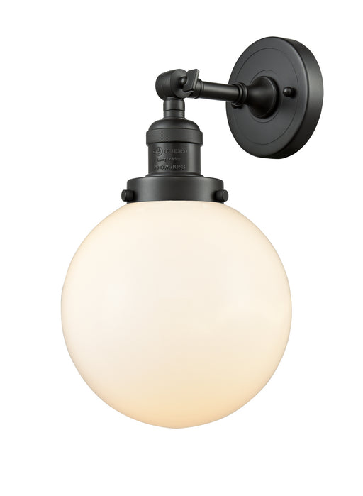 Innovations - 203-OB-G201-8 - One Light Wall Sconce - Franklin Restoration - Oil Rubbed Bronze