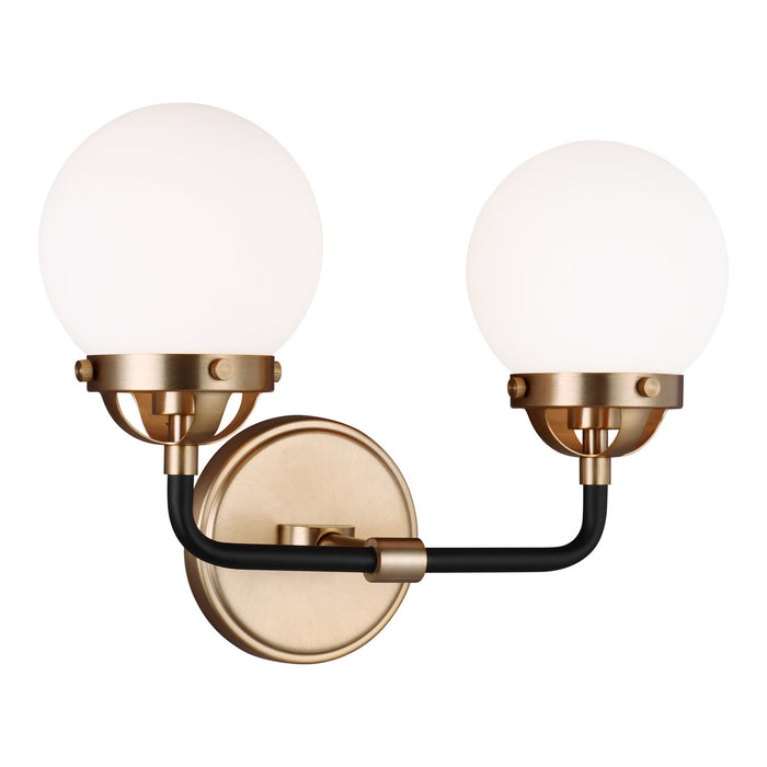 Generation Lighting - 4487902-848 - Two Light Wall / Bath - Cafe - Satin Bronze