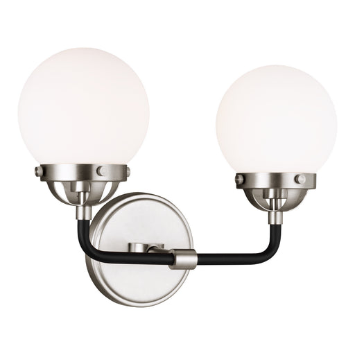 Generation Lighting - 4487902-962 - Two Light Wall / Bath - Cafe - Brushed Nickel
