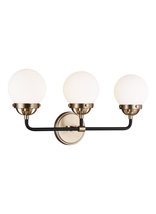 Generation Lighting - 4487903-848 - Three Light Wall / Bath - Cafe - Satin Bronze