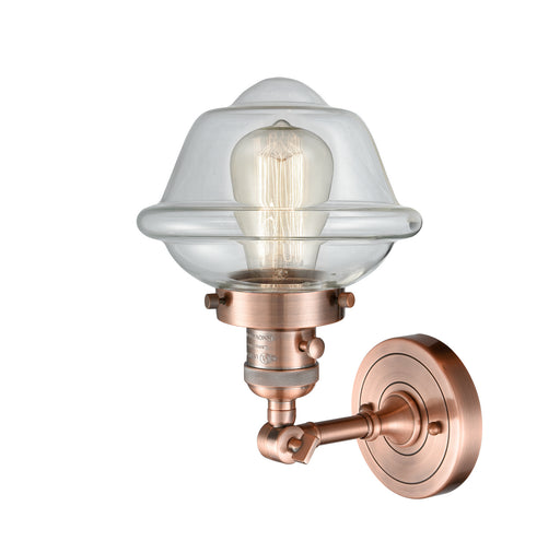 Innovations - 203SW-AC-G532 - One Light Wall Sconce - Franklin Restoration - Antique Copper