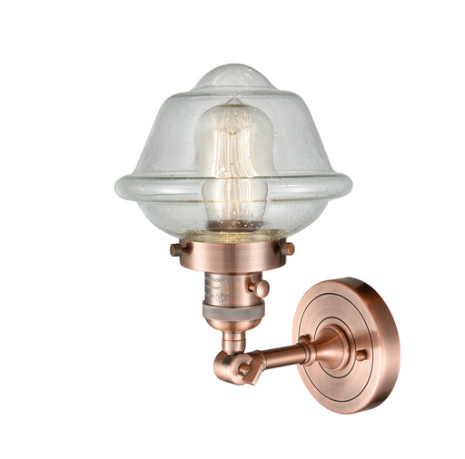 Innovations - 203SW-AC-G534 - One Light Wall Sconce - Franklin Restoration - Antique Copper