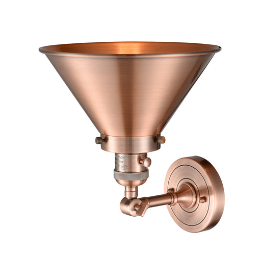 Innovations - 203SW-AC-M10-AC - One Light Wall Sconce - Franklin Restoration - Antique Copper