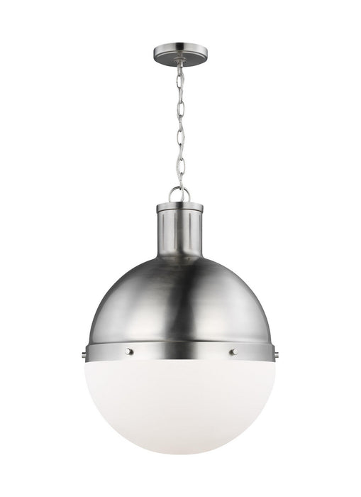 Generation Lighting - 6677101-962 - One Light Pendant - Hanks - Brushed Nickel