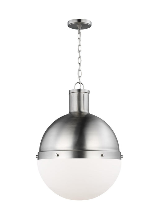 Generation Lighting - 6677101-962 - One Light Pendant - Hanks - Brushed Nickel