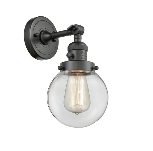 Innovations - 203SW-OB-G202-6 - One Light Wall Sconce - Franklin Restoration - Oil Rubbed Bronze