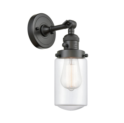 Innovations - 203SW-OB-G312 - One Light Wall Sconce - Franklin Restoration - Oil Rubbed Bronze