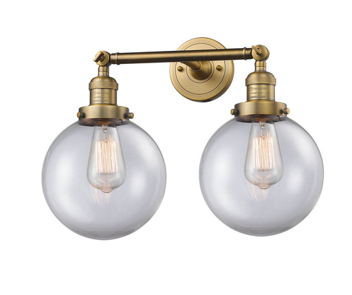 Innovations - 208L-BB-G202-8-LED - LED Bath Vanity - Franklin Restoration - Brushed Brass