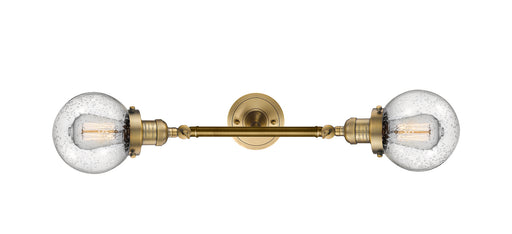 Innovations - 208L-BB-G204-6-LED - LED Bath Vanity - Franklin Restoration - Brushed Brass