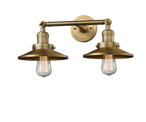 Innovations - 208L-BB-M4-LED - LED Bath Vanity - Franklin Restoration - Brushed Brass
