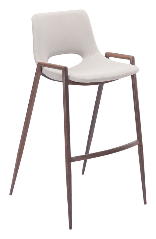 Zuo Modern - 101699 - Bar Chair - Desi - Beige