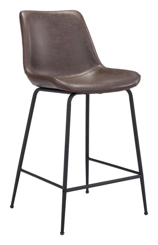 Zuo Modern - 101774 - Counter Chair - Byron - Brown