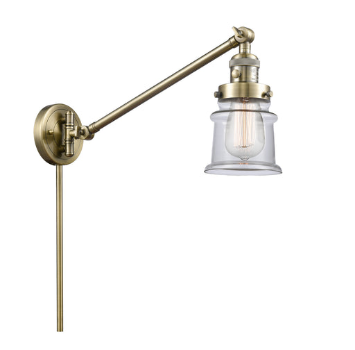 Innovations - 237-AB-G182S-LED - LED Swing Arm Lamp - Franklin Restoration - Antique Brass