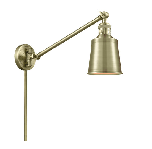 Innovations - 237-AB-M9-AB-LED - LED Swing Arm Lamp - Franklin Restoration - Antique Brass