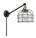 Innovations - 237-BAB-G74-CE-LED - LED Swing Arm Lamp - Franklin Restoration - Black Antique Brass