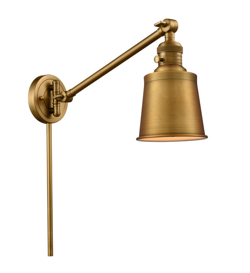 Innovations - 237-BB-M9-BB-LED - LED Swing Arm Lamp - Franklin Restoration - Brushed Brass