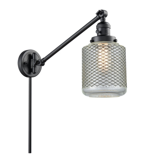 Innovations - 237-BK-G262-LED - LED Swing Arm Lamp - Franklin Restoration - Matte Black