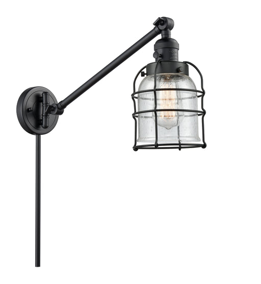 Innovations - 237-BK-G54-CE-LED - LED Swing Arm Lamp - Franklin Restoration - Matte Black