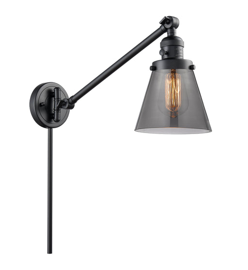 Innovations - 237-BK-G63-LED - LED Swing Arm Lamp - Franklin Restoration - Matte Black