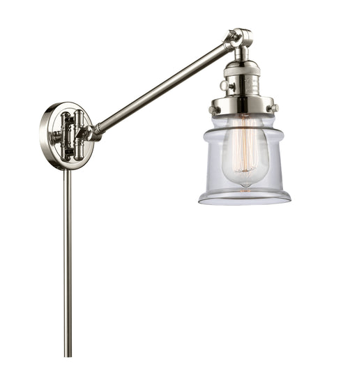 Innovations - 237-PN-G182S-LED - LED Swing Arm Lamp - Franklin Restoration - Polished Nickel