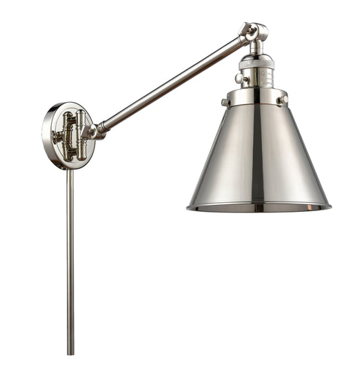 Innovations - 237-PN-M13-PN-LED - LED Swing Arm Lamp - Franklin Restoration - Polished Nickel